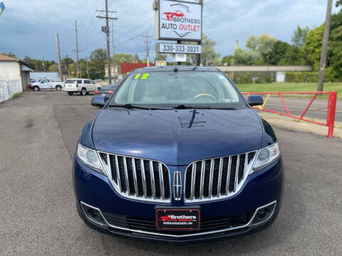 2012 Lincoln MKX for sale at Brothers Auto Group - Brothers Auto Outlet in Youngstown OH