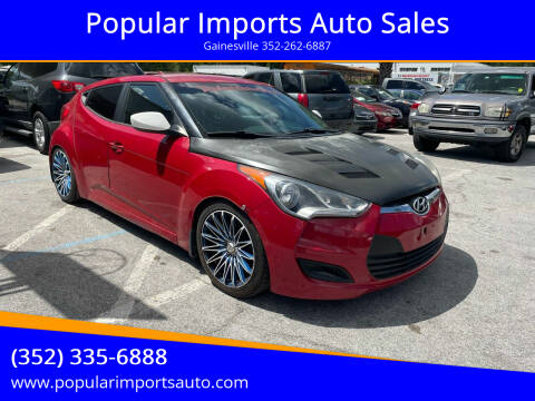 2013 Hyundai Veloster for sale at Popular Imports Auto Sales in Gainesville FL