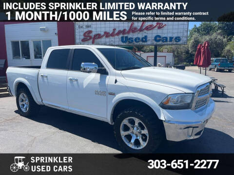 2015 RAM 1500 for sale at Sprinkler Used Cars in Longmont CO