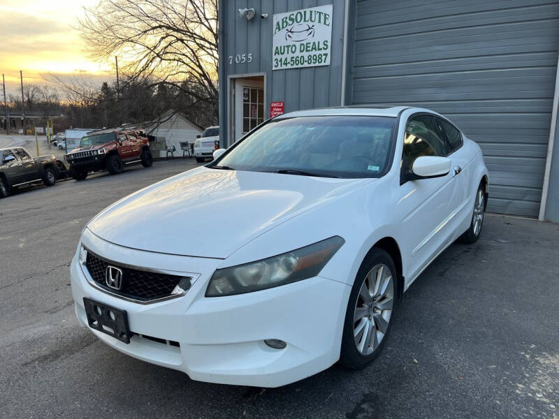 2008 Honda Accord for sale at Absolute Auto Deals in Barnhart MO