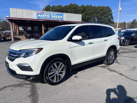 2016 Honda Pilot for sale at Greenbrier Auto Sales in Greenbrier AR