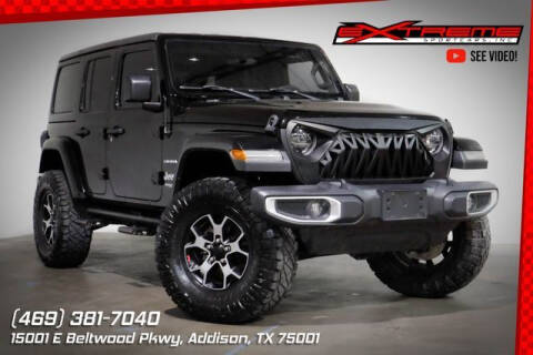 2018 Jeep Wrangler Unlimited for sale at EXTREME SPORTCARS INC in Addison TX