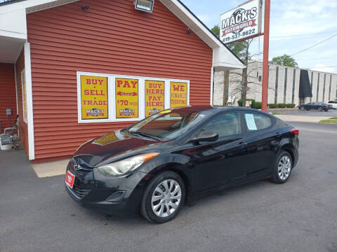 2011 Hyundai Elantra for sale at Mack's Autoworld in Toledo OH