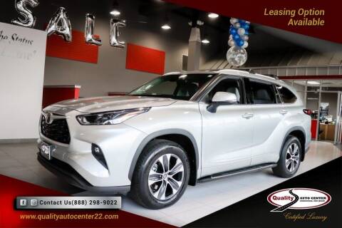2022 Toyota Highlander for sale at Quality Auto Center of Springfield in Springfield NJ