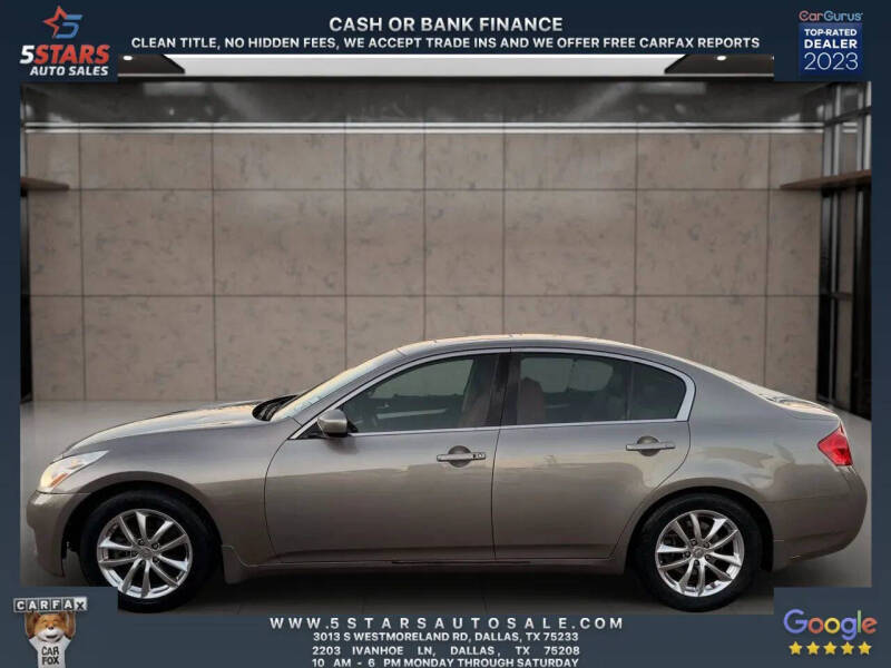 2009 Infiniti G37 Sedan Journey