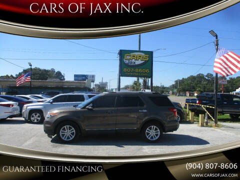 2015 Ford Explorer for sale at CARS OF JAX INC. in Jacksonville FL