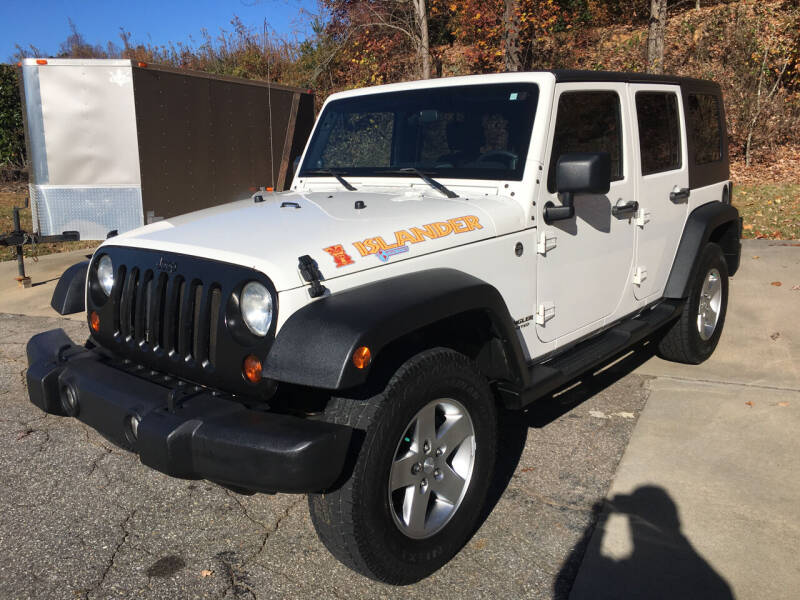 2010 Jeep Wrangler Unlimited for sale at Tim Harrold Auto Sales in Wilkesboro NC