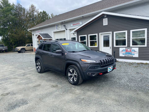 2016 Jeep Cherokee for sale at M&A Auto in Newport VT