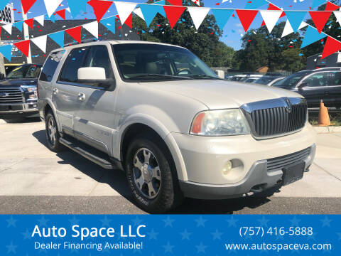 2004 Lincoln Navigator for sale at Auto Space LLC in Norfolk VA