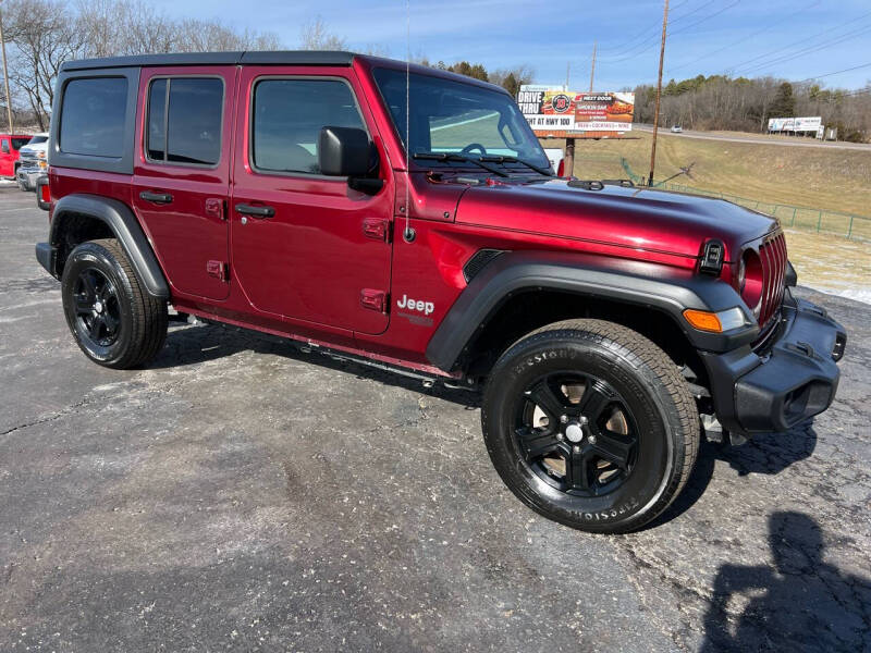 2021 Jeep Wrangler Unlimited for sale at FAIRWAY AUTO SALES in Washington MO