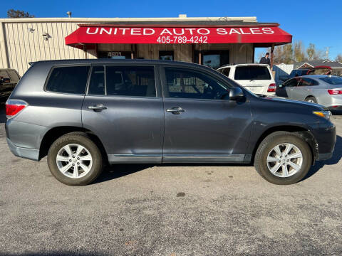 2013 Toyota Highlander for sale at United Auto Sales in Oklahoma City OK