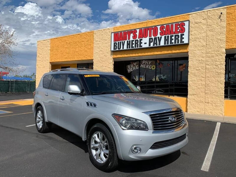 2012 Infiniti QX56 for sale at Marys Auto Sales in Phoenix AZ