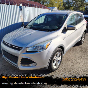 2015 Ford Escape for sale at High Desert Auto Wholesale in Albuquerque NM