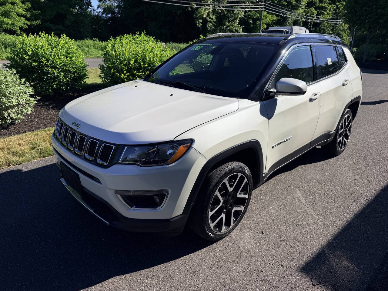 Cream 2018 Jeep Compass Limited 4x4 Limited 4dr SUV 2