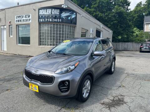 2018 Kia Sportage for sale at Dealer One Motors Winchester in Winchester MA