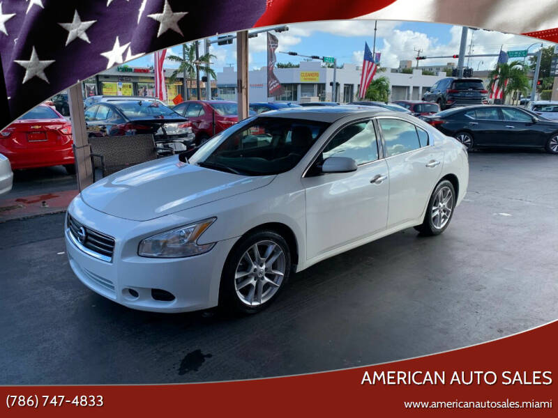 2014 Nissan Maxima for sale at American Auto Sales in Hialeah FL