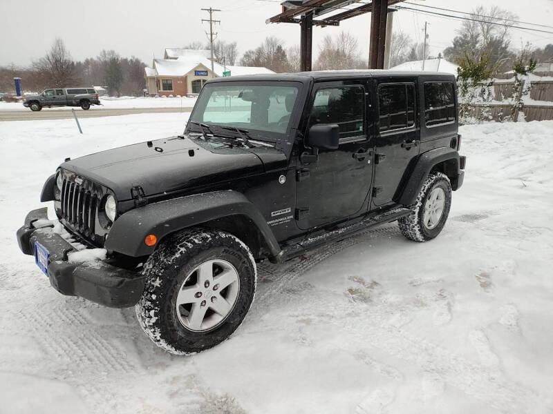 2015 Jeep Wrangler Unlimited for sale at Michigan Auto Sales in Kalamazoo MI