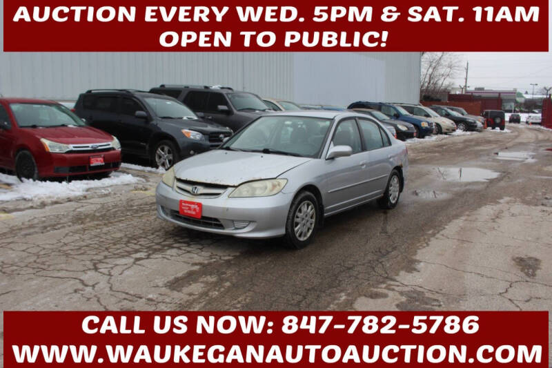 2005 Honda Civic for sale at Waukegan Auto Auction in Waukegan IL