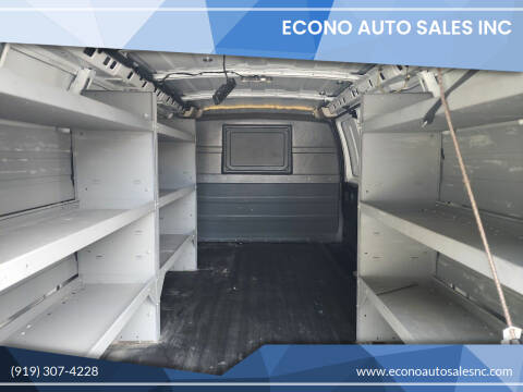 2018 Chevrolet Express for sale at Econo Auto Sales Inc in Raleigh NC