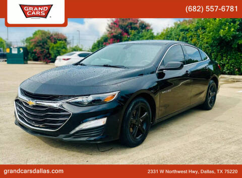 2020 Chevrolet Malibu for sale at GRAND CARS in Dallas TX