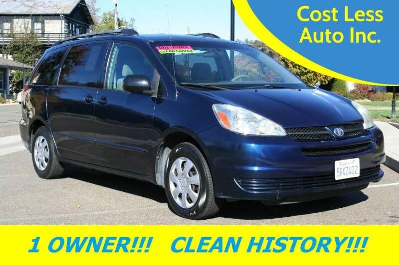 2005 Toyota Sienna for sale at Cost Less Auto Inc. in Rocklin CA