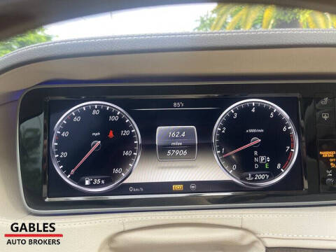 2014 Mercedes-Benz S-Class S 550