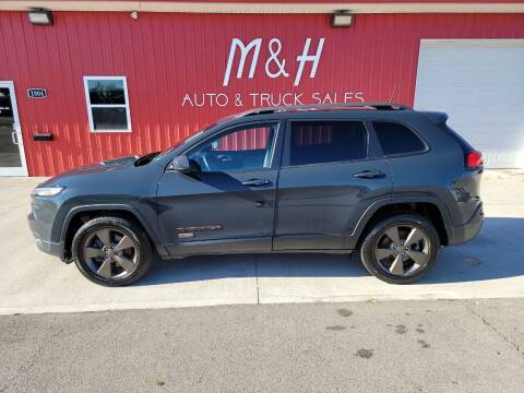 2016 Jeep Cherokee for sale at M & H Auto & Truck Sales Inc. in Marion IN
