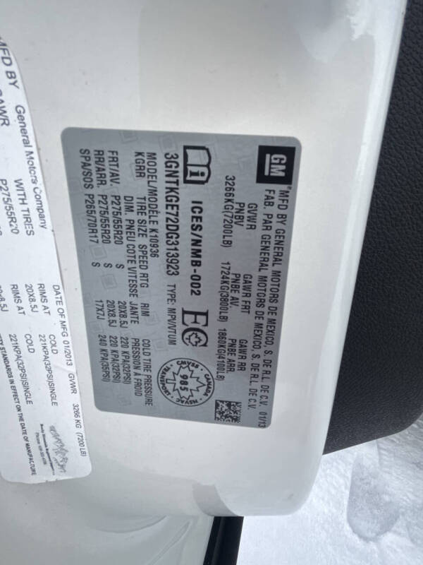 2013 Chevrolet Avalanche LTZ Black Diamond