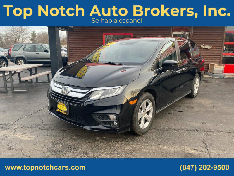 2018 Honda Odyssey for sale at Top Notch Auto Brokers, Inc. in McHenry IL