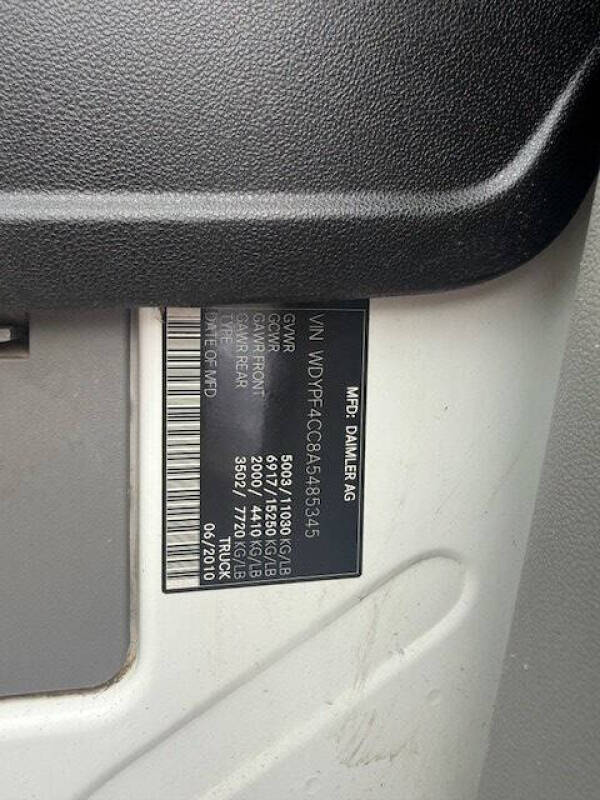 2010 Freightliner Sprinter 3500