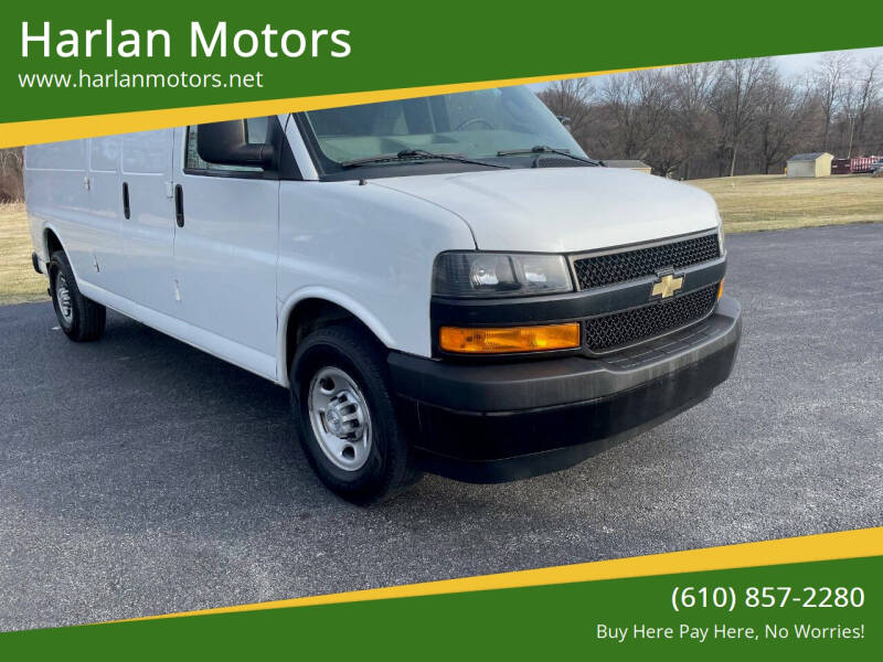 2019 Chevrolet Express for sale at Harlan Motors in Parkesburg PA