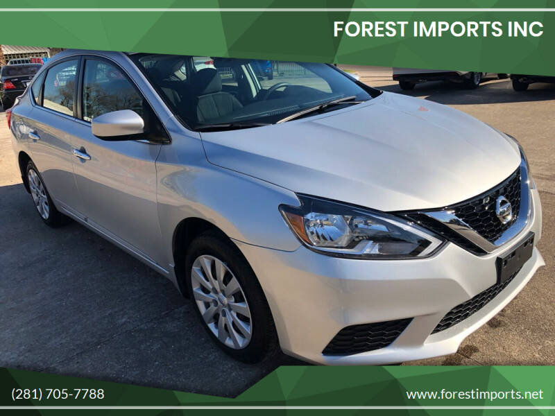 2017 Nissan Sentra for sale at FOREST IMPORTS INC in Houston TX