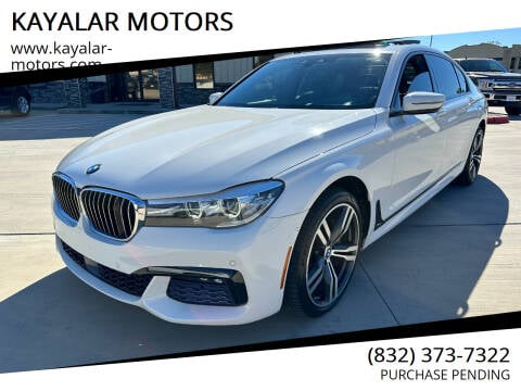 2016 BMW 7 Series for sale at KAYALAR MOTORS in Houston TX