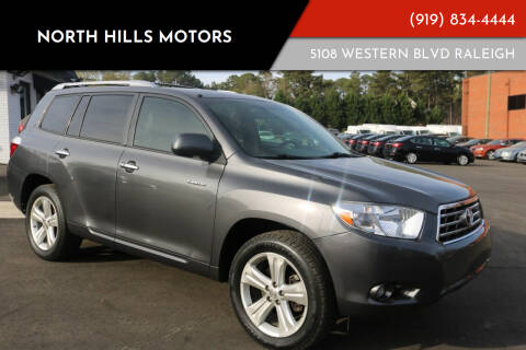 2010 Toyota Highlander for sale at NORTH HILLS MOTORS in Raleigh NC