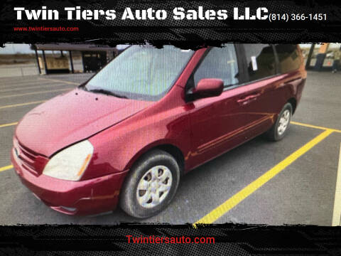 2008 Kia Sedona for sale at Twin Tiers Auto Sales LLC in Olean NY