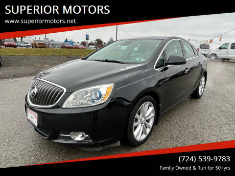 2014 Buick Verano for sale at SUPERIOR MOTORS in Latrobe PA