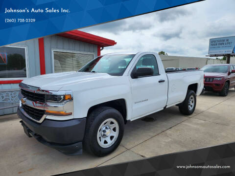 2018 Chevrolet Silverado 1500 for sale at Johnson's Auto Sales Inc. in Decatur IN