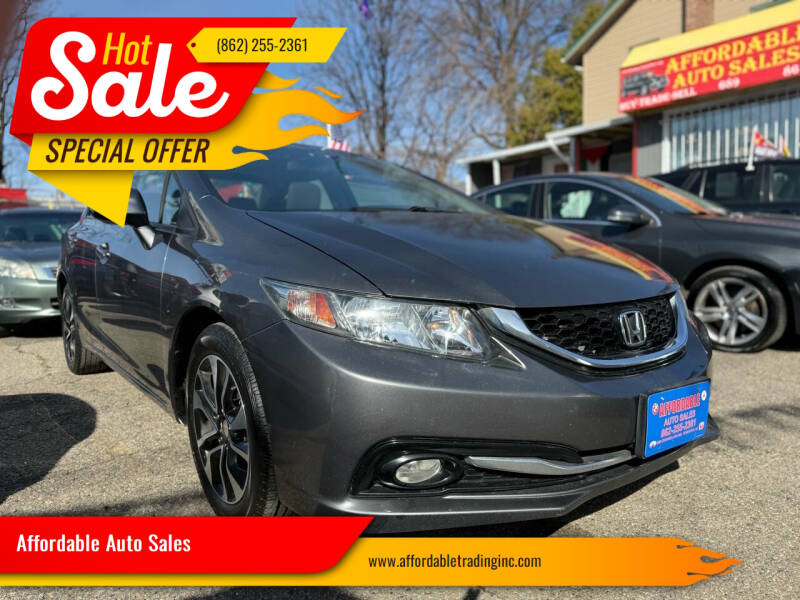 2013 Honda Civic for sale at Affordable Auto Sales in Irvington NJ