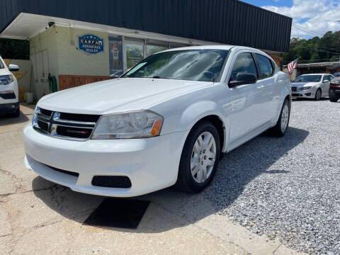 2014 Dodge Avenger for sale at Dreamers Auto Sales in Statham GA