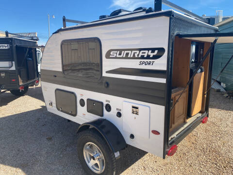 2022 SUNSET PARK & RV SUNRAY 109 for sale at ROGERS RV in Burnet TX