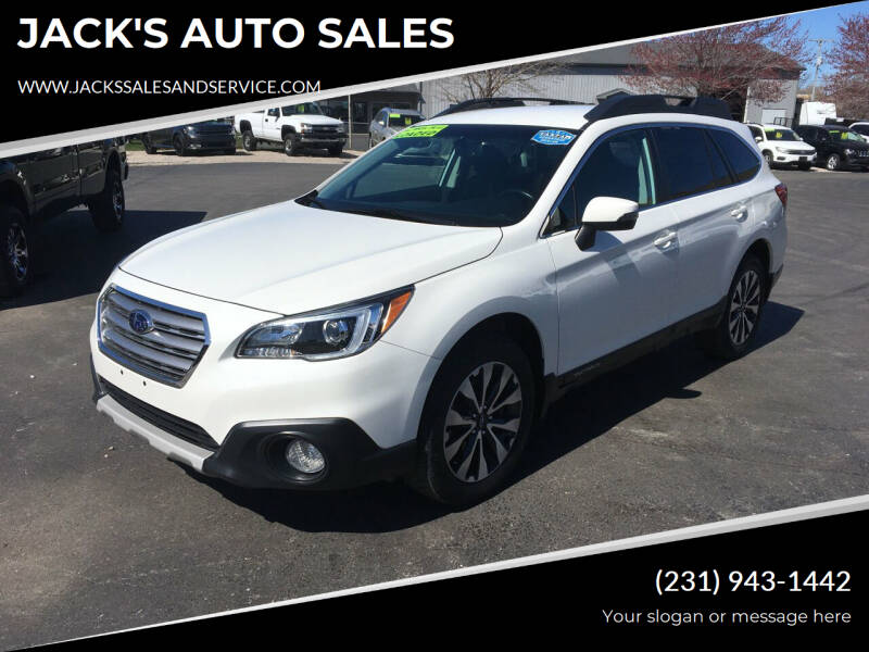 2016 Subaru Outback for sale at JACK'S AUTO SALES in Traverse City MI