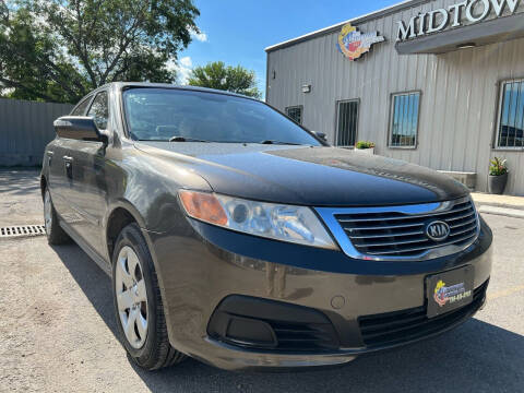 2009 Kia Optima for sale at Midtown Motor Company in San Antonio TX
