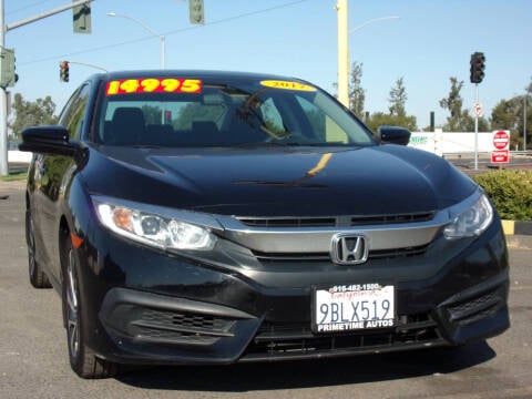 2017 Honda Civic for sale at PRIMETIME AUTOS in Sacramento CA