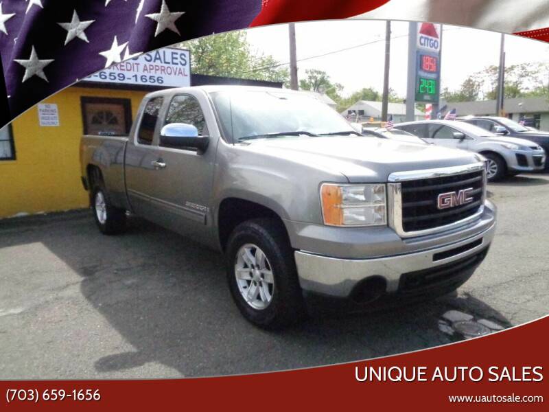 2009 GMC Sierra 1500 for sale at Unique Auto Sales in Marshall VA