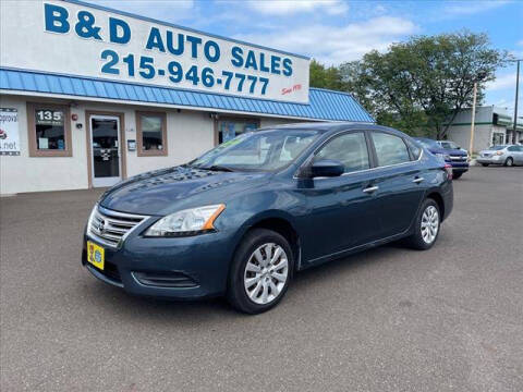 2014 Nissan Sentra for sale at B & D Auto Sales Inc. in Fairless Hills PA