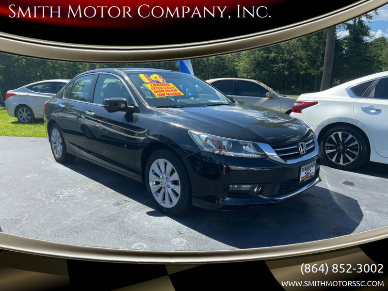 2014 Honda Accord for sale at Smith Motor Company, Inc. in Mc Cormick SC