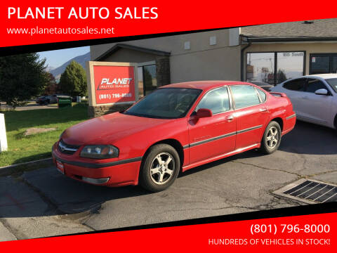 2003 Chevrolet Impala for sale at PLANET AUTO SALES in Lindon UT