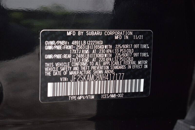 2022 Subaru Forester Wilderness