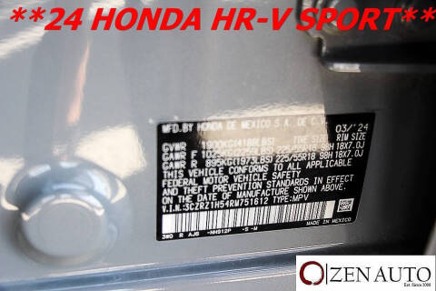 2024 Honda HR-V Sport