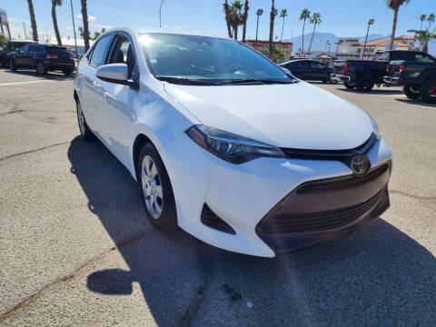 2018 Toyota Corolla for sale at GTZ Motorz in Indio CA